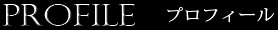 プロフィール題字